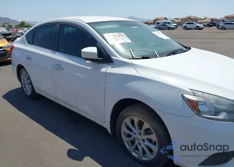 2018 Nissan Sentra Sv z USA, uszkodzony, nr VIN 3N1AB7AP8JY264922